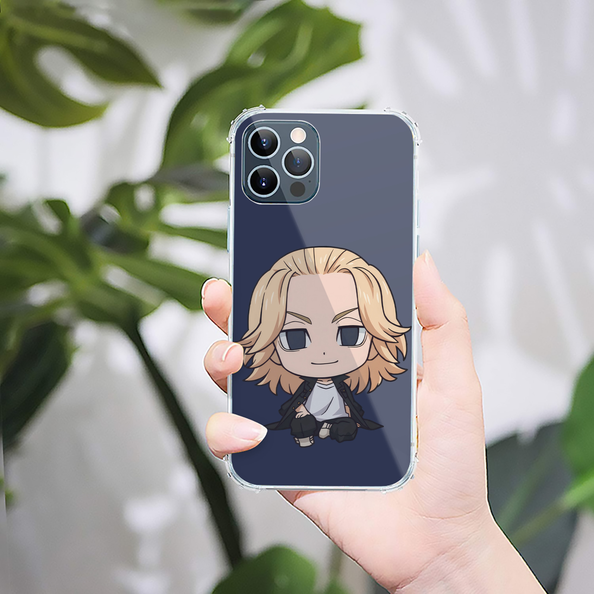 （画像用） 東京リベンジャーズ Tokyo Revengers 【iPhone 12シリーズ対応】透明スマホケース（クリアソフトケース）